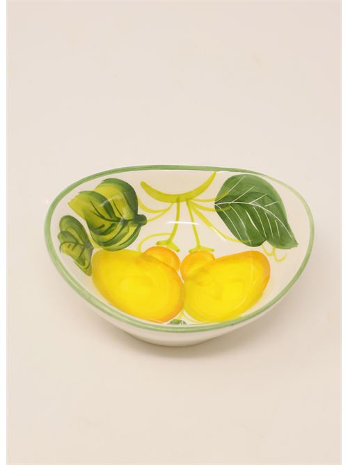 coppetta da aperitivo con limoni L'Oasi ceramiche | COPPETTAAPERITIVOLIMONI